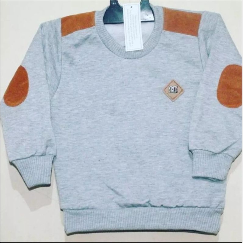kaos rib anak /kaos anak lengan pendek/tebal 2x1 murah kualitas bagus switer anak polos-Switer misti