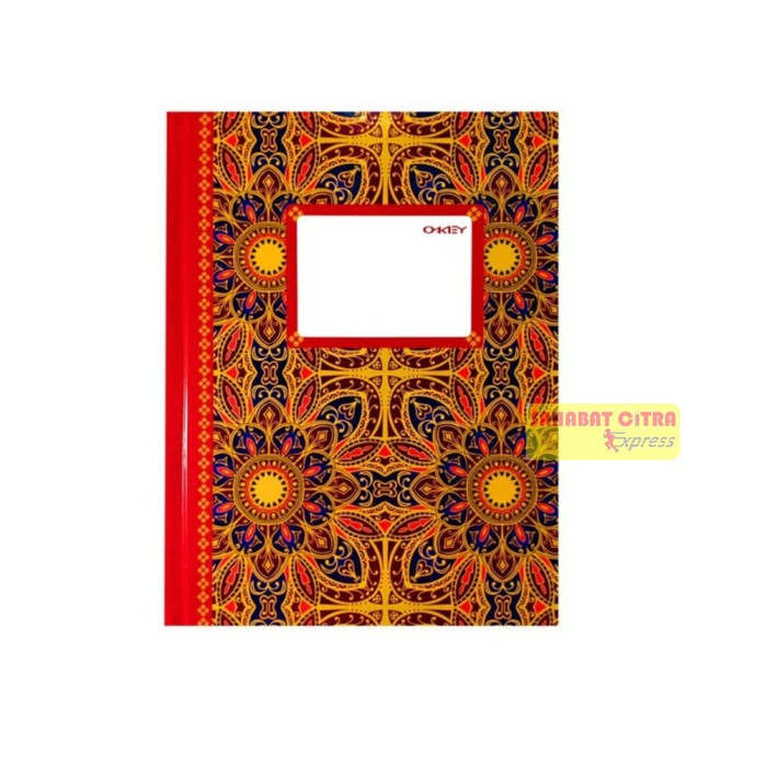 

BUKU HARD COVER KWARTO/FOLIO/SETENGAH FOLIO/A6 OKEY 本子