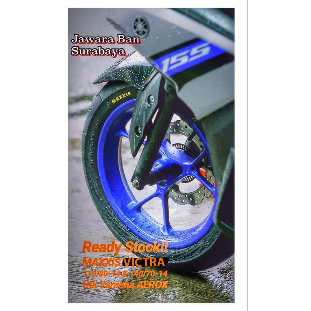 Ban Yamaha Aerox Maxxis Victra 120/70-14 ( Depan )