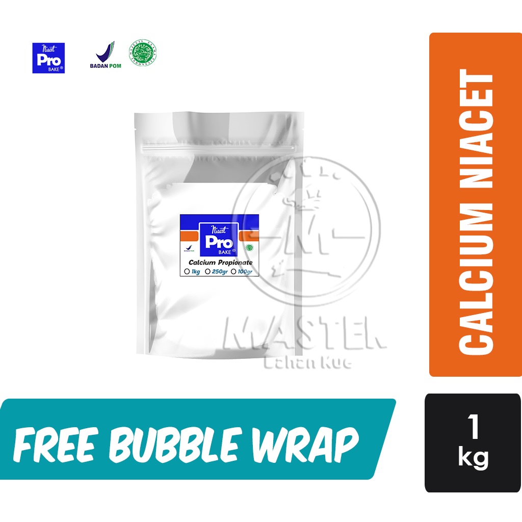 

Calcium Propionate Granular / Kalsium Niacet Pro Bake / Pengawet Makanan [1 Kg]