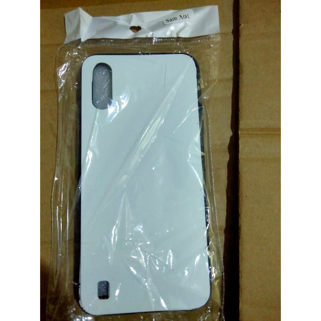 Softcase + Plat 2d samsung A01