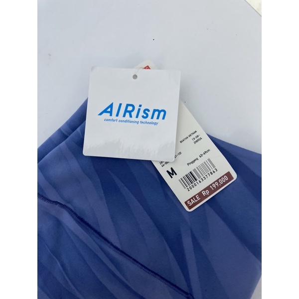 Legging Uniqlo Airism - M- Blue - New with Tag