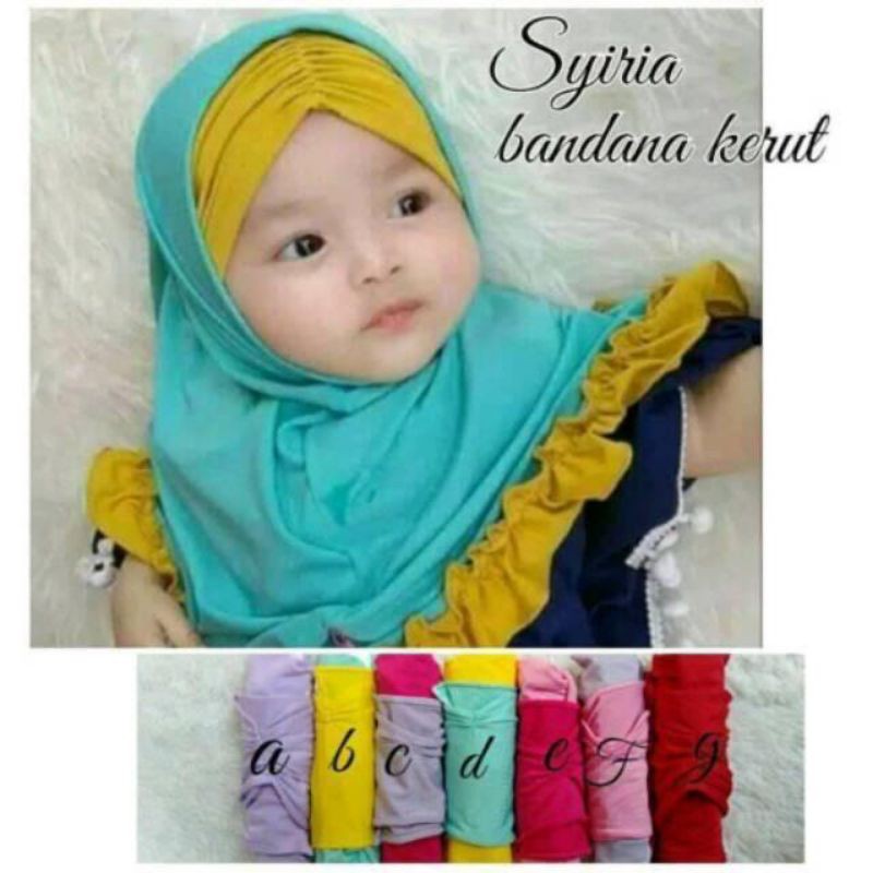 hijab anak syiria ciput