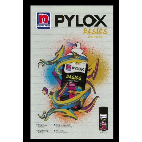 

Cat Pylox Pilox Basics 300cc Cat Semprot Spray Nippon Paint