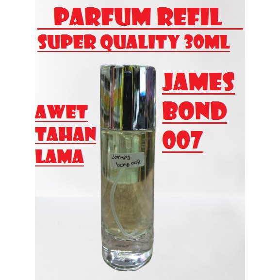 JAMES BOND 007 PARFUM UNISEX AWET TAHAN LAMA