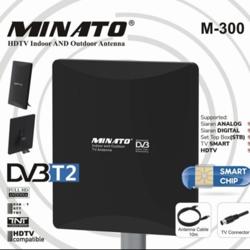 ANTENA DIGITAL MINATO M-300 by AOKI ANTENA IN-OUTDOOR