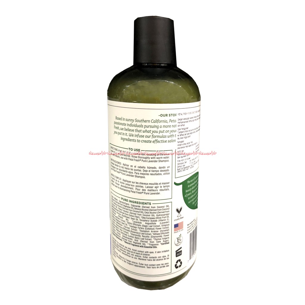 Petal Fresh Anti Frizz Conditioner Lavender PetalFresh Lafender 475ml