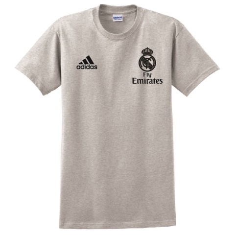 KAOS T-SHIRT DISTRO ADIDAS REAL MADRID FLY EMIRATES