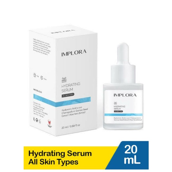 Implora Serum || Hydrating Serum Implora || Face Serum