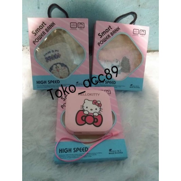 Power bank karakter power bank hp motif lucu 8000mAh