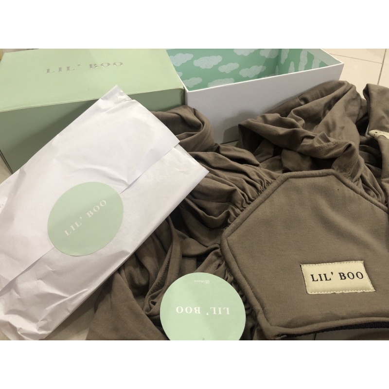 preloved lil boo instan baby wrap