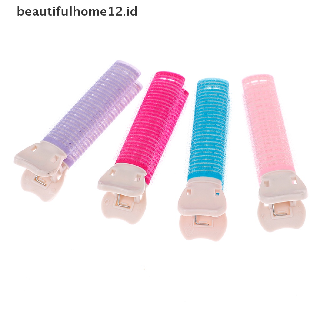 【beautifulhome12.id】 2Pcs Hair Curler Clip Self Grip Volume Hair Root Fluffy Clip Hair Curly  Clip .