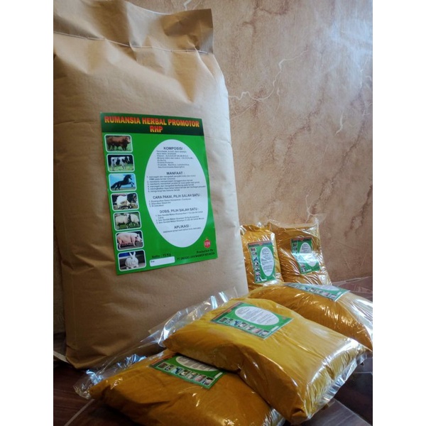 

RHP Ruminansia Herbal Promotor 15kg/ jamu sapi / jamu PMK