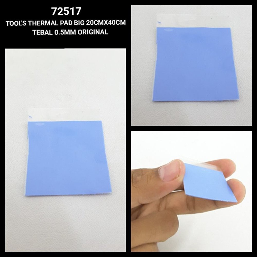 

Thermal Pad Big 3 x 3 cm Tebal 0.5mm Original