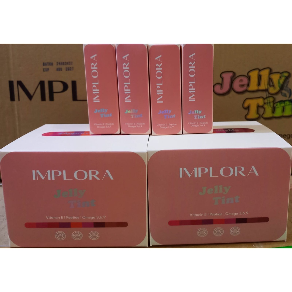 IMPLORA Jelly Tint | LipTint Jelly 5ML - all varian