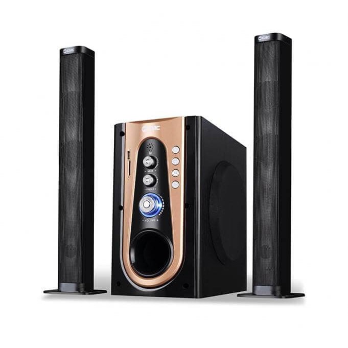 Speaker GMC Salon Aktif USB Memori Speker 886P Bluetooth - Kuning