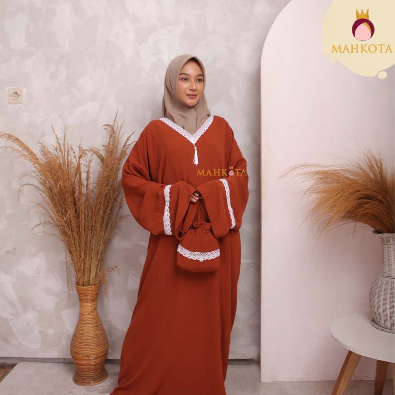 Cindy abaya sholat rukuh dewasa rukuh traveling