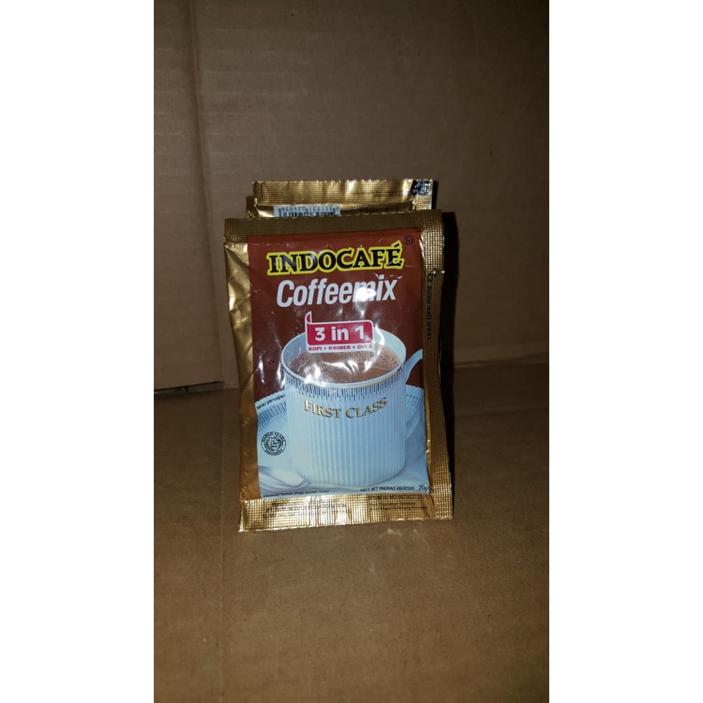 

Kopi INDOCAFE COFFEMIX 1 renceng