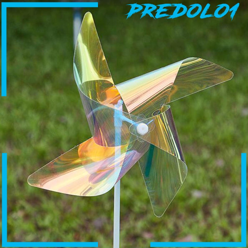 (Predolo1) Lampu Taman Led Bentuk Kincir Angin Untuk Dekorasi Outdoor