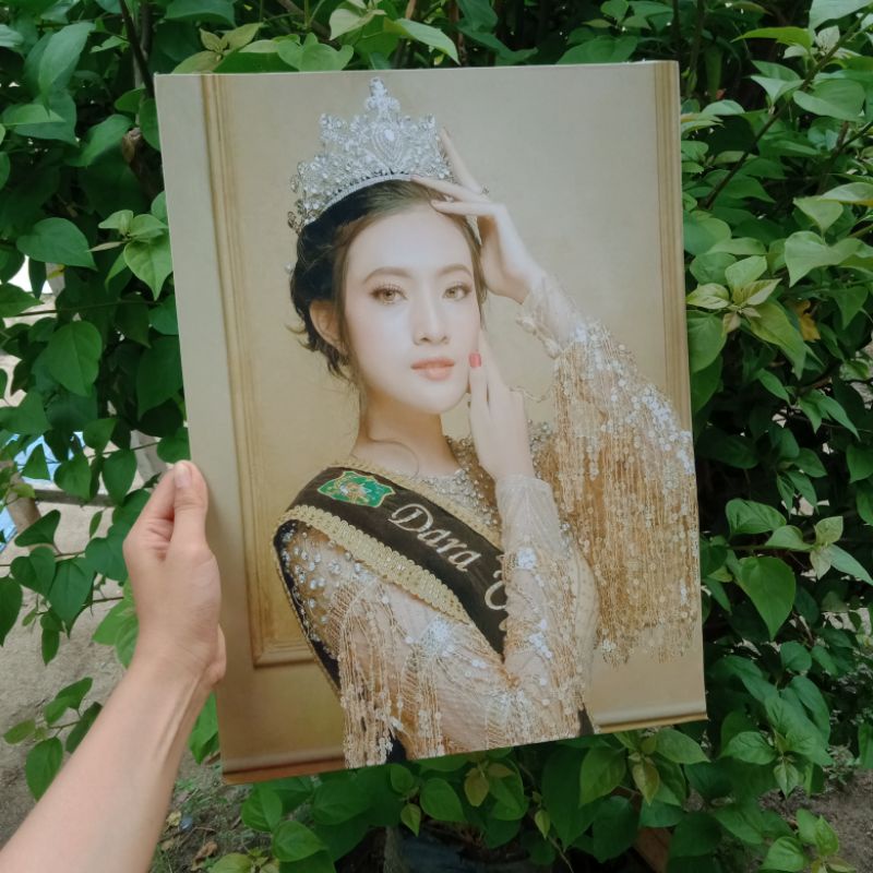 cetak foto kayu