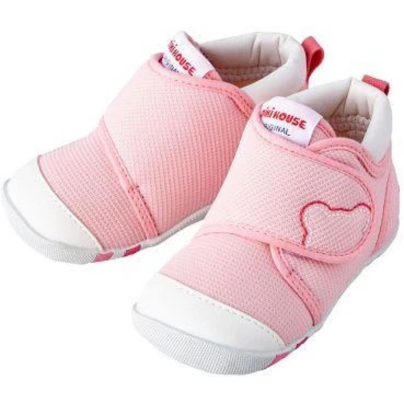 (PRELOVED) MIKI HOUSE MY FIRST SHOES PINK Size 13 cm