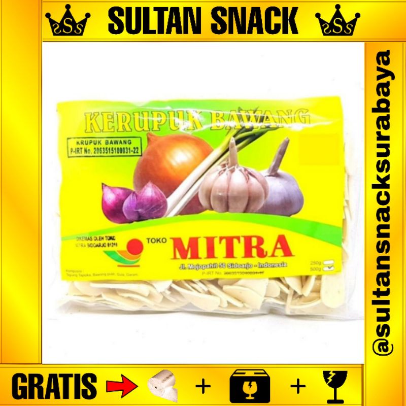 

SULTAN SNACK Krupuk Bawang Mitra