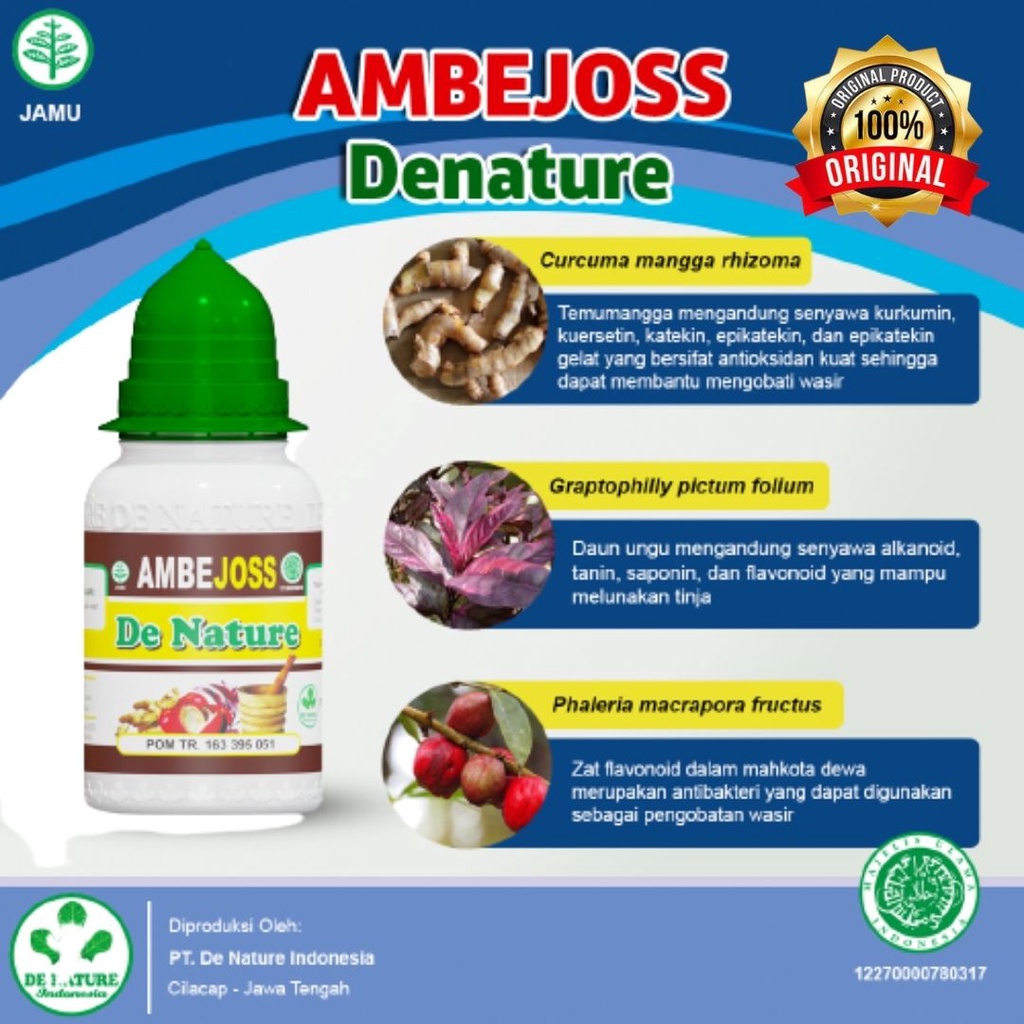OBAT WASIR AMBEJOSS SALWA OBAT AMBIEN AMBEIEN STADIUM 4 100 % ORGINAL