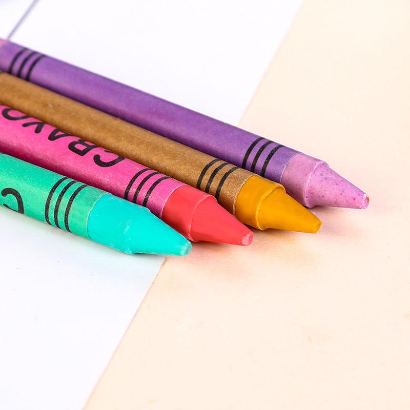 Pensil Crayon 1 Set Isi 24 Warna Alat Pensil Mewarnai Anak-Anak