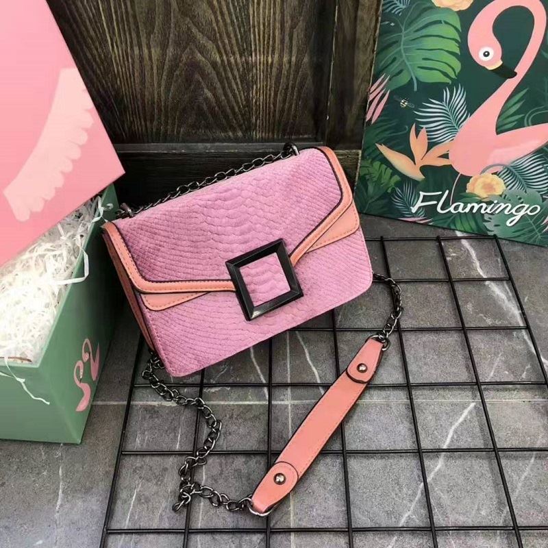 BJ21258 - GRAY/GREEN/PINK - TAS PESTA CLUTCH SLEMPANG BOX FASHION WANITA IMPORT TERLARIS TERMURAH BAGSTORE JAKARTA JTF1258