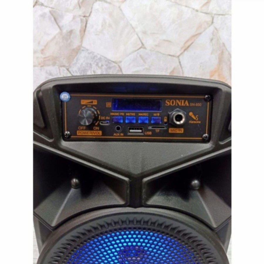 Speaker Bluetooth Sonia SN-850 ORIGINAL - Speaker Portable Karaoke 805