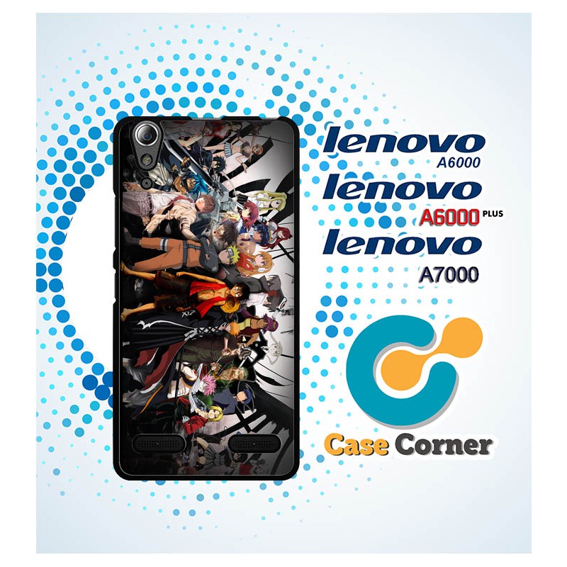 Casing HP Lenovo A6000,A7000 Anime Backgrounds Case Cover Hardcase,Custom Case
