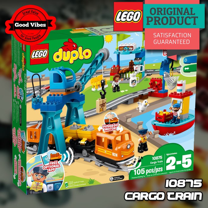 duplo cargo train 2018