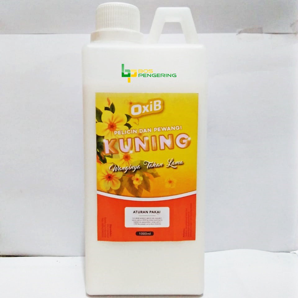 Pelicin Pakaian Laundry OxiB PELICIN KUNING - Pelicin Super Lembut 1 liter Murah Berkualitas