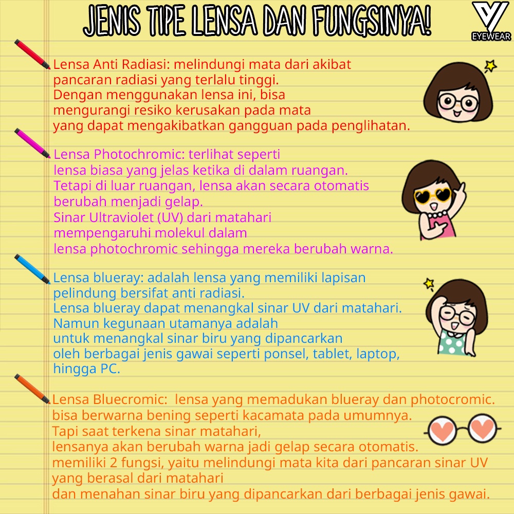Kacamata REBORNE 625  original Premium Quality Anti Radiasi UV Photocromic Blueray Bluecromic Pria &amp; Wanita Korea Fashion
