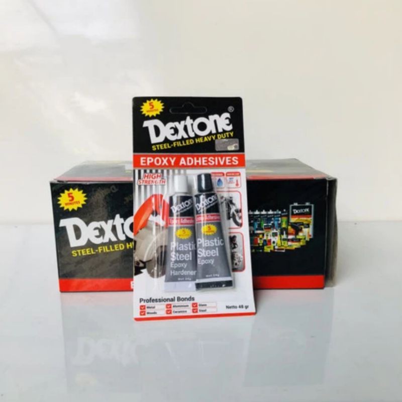 

Lem Dextone 5 Menit / Lem Cair / Lem Besi / Lem Plastik / Lem Epoxy