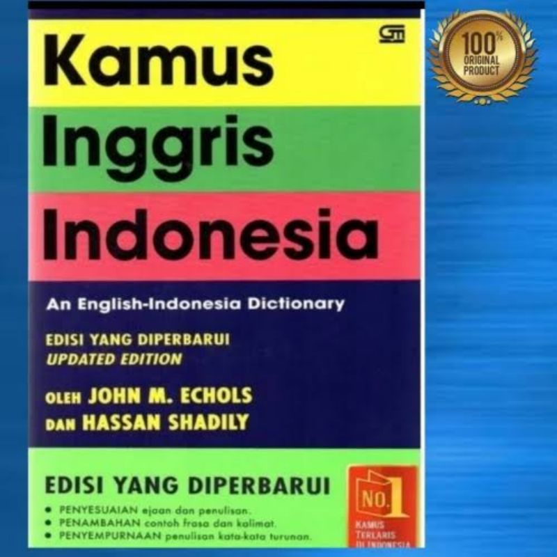 Kamus Bahasa Inggris Indonesia Hard Cover