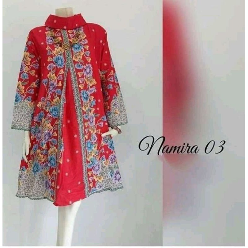 TUNIK BATIK CANTIK TERLARIS TUNIK MODERN