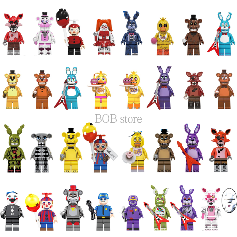 five nights at freddy's lego