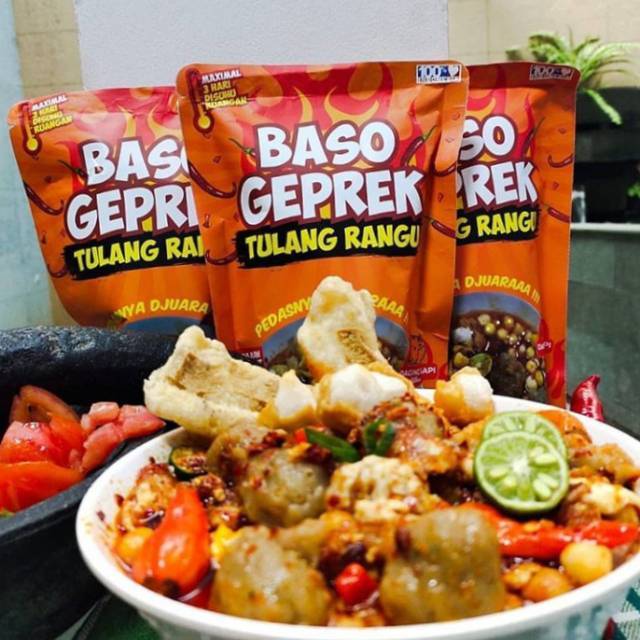 

Baso Geprek Tulang Rangga
