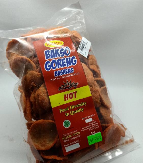 

Basreng Bakso Goreng Rasa HOT Khas Blitar