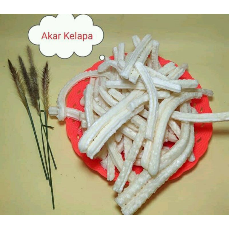 

krupuk akar kelapa