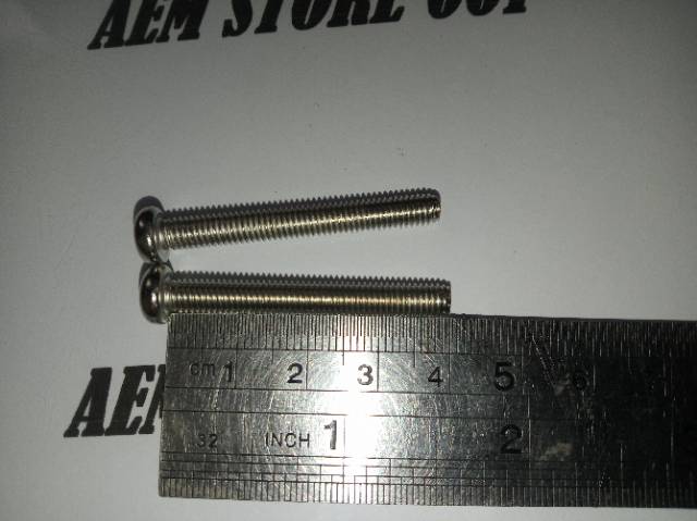 Baut JP M5 X 40 (4cm) stainless 304 pan screw