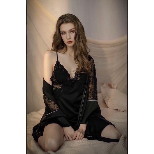 Lune Dress and Kimono Set