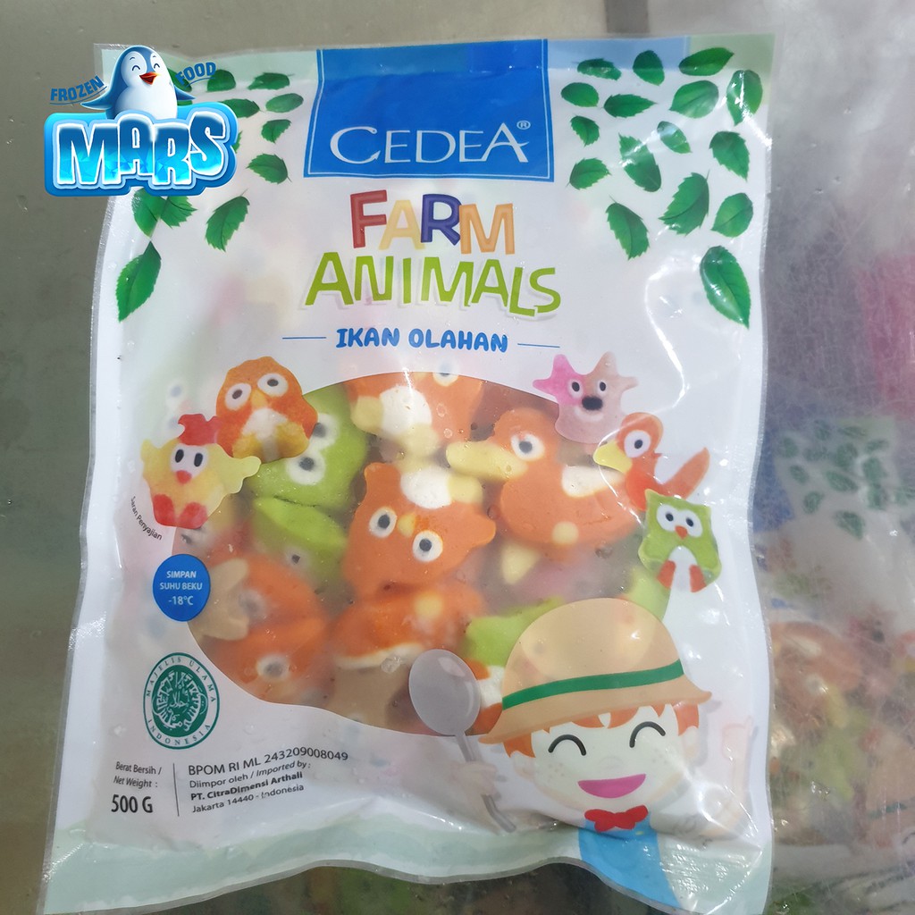 

CEDEA FARM ANIMALS IKAN OLAHAN 500gr