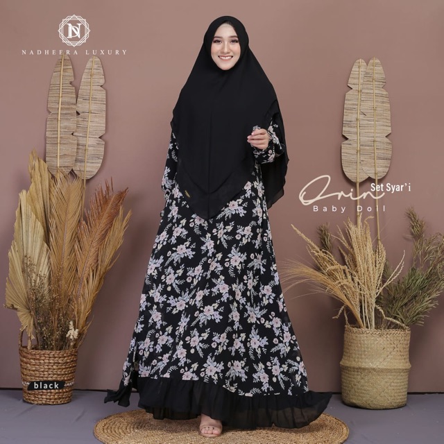 Nadheera Luxury Orin set Syar’i