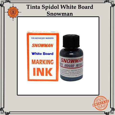 

Murah Tinta Spidol White Board Snowman ( Refill Ink ) - Hitam Terbatas
