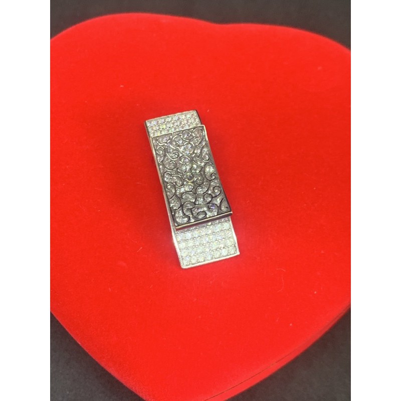 liontin emas asli kdr 750 bemodel white gold