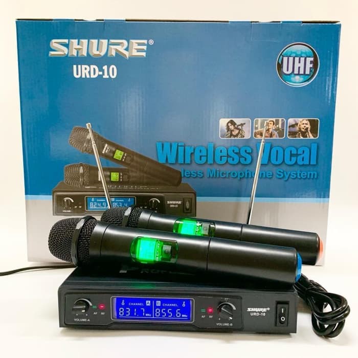 Microphone Mikrofon Wireless Shure URD10 / URD 10 Handheld