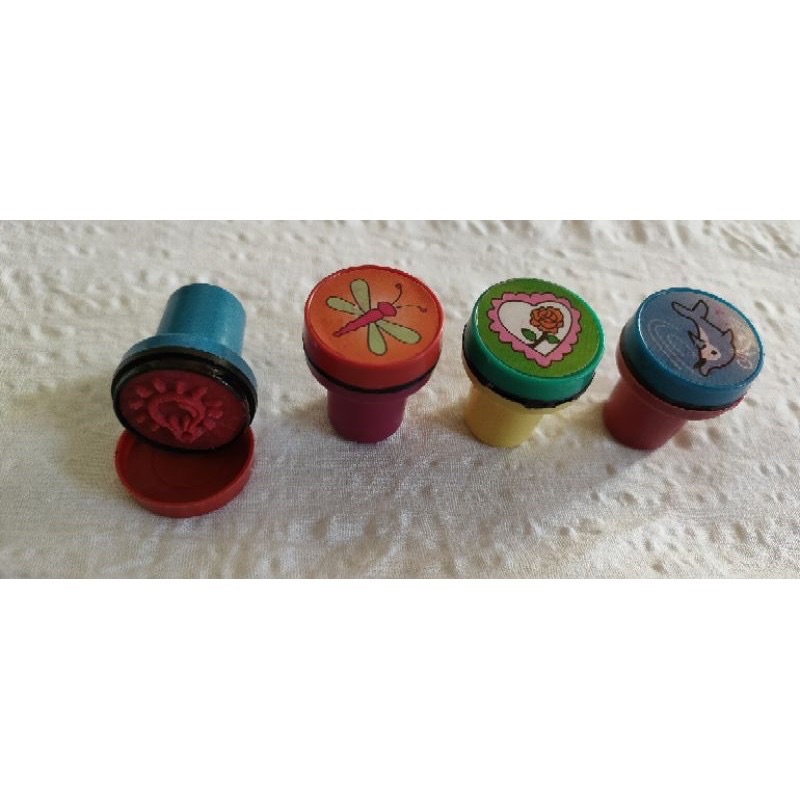 MAINAN CAP/STEMPEL ANAK KARAKTER(ECERAN)