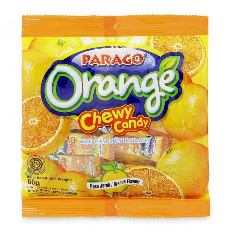 

Parago ORANGE Chewy Candy 60 gr